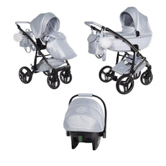 Junama Diamond 4 in 1 Travel System with Isofix - Premium Candy Blue Junama