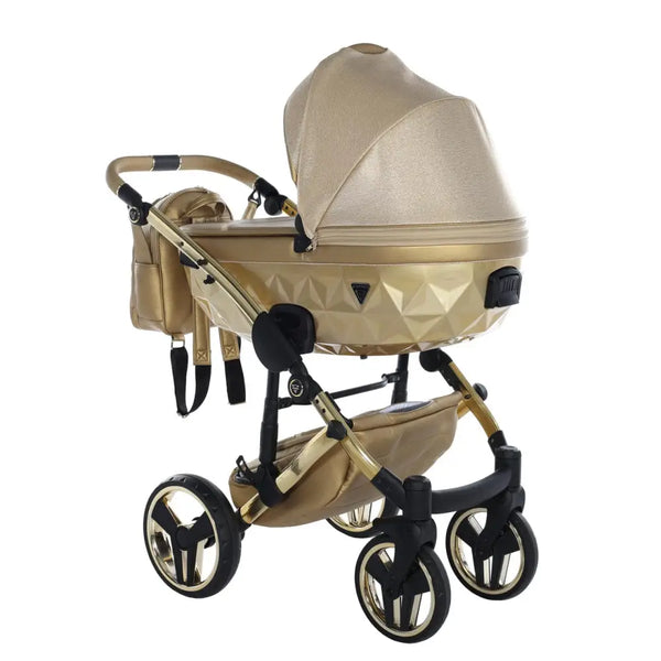 Junama Diamond Dolce 4 in 1 Travel System With Isofix Base - Gold Junama
