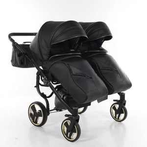 Junama Double Fluo Line Diamond Stroller - Black Junama