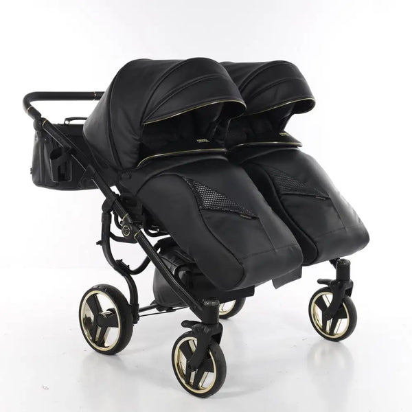 Junama Double Fluo Line Diamond Stroller - Black Junama