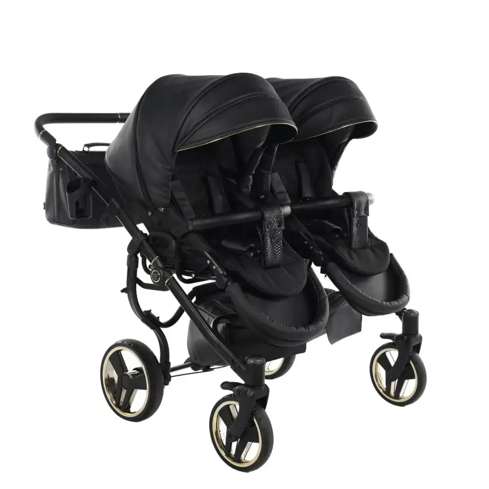 Junama Double Fluo Line Diamond Stroller - Black Junama