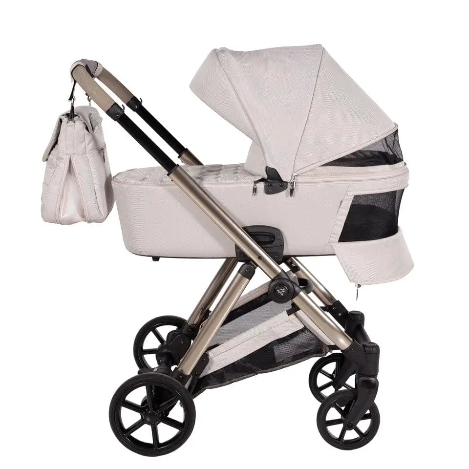 Junama Elegant Beige 3 in 1 Travel System With Isofix Junama