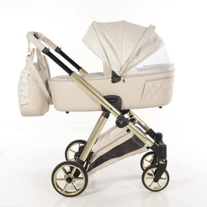 Junama Elegant Lamé Beige 2 in 1 Pushchair