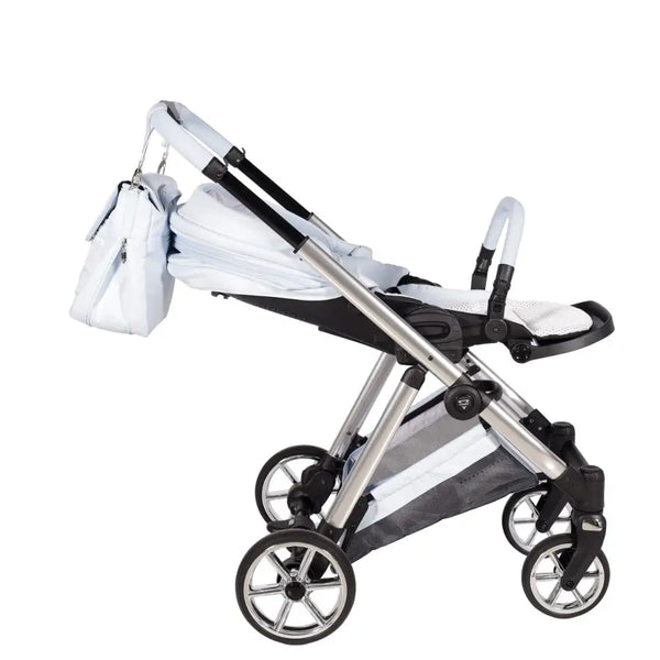 Junama Elegant Lamé Blue 3 in 1 Travel System Junama