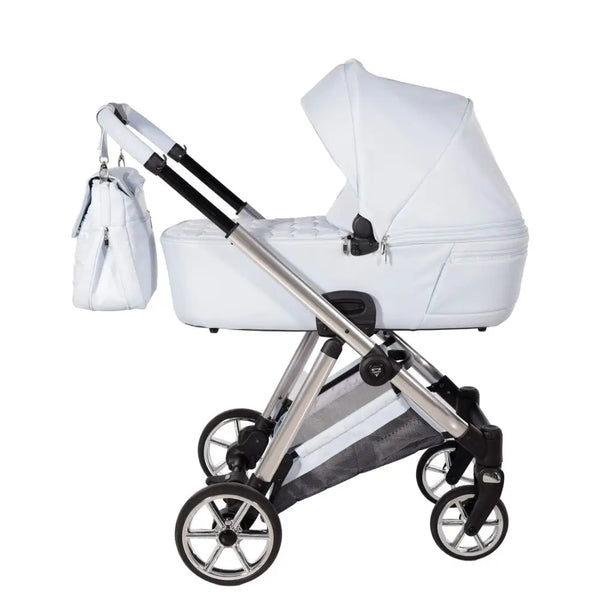 Junama Elegant Lamé Blue 3 in 1 Travel System Junama