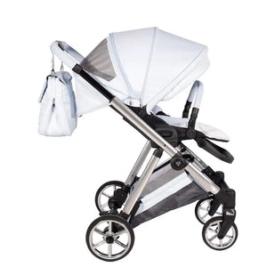 Junama Elegant Lamé Blue 3 in 1 Travel System Junama