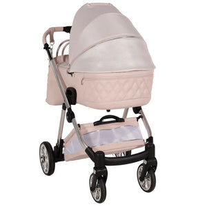 Junama Elegant Lamé Pink 2 in 1 Pushchair