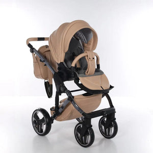 Junama Handcraft Diamond Pram – 2 in 1 Luxury Camel Travel System Junama