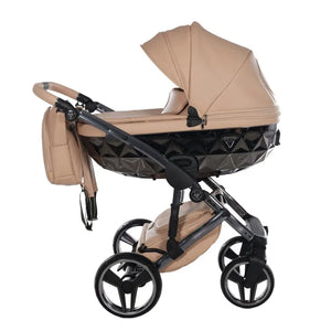 Junama Handcraft Diamond Pram – 3 in 1 Luxury Camel Travel System Junama