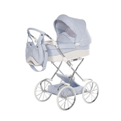 Junama Lulla Dolls Pram - Blue Junama