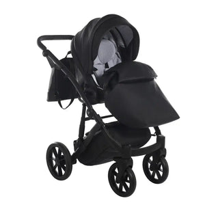 Junama Space Eco 2 in 1 Pram - Black Junama
