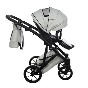 Junama Space Eco Leatherette 3 in 1 Pram - Grey Junama