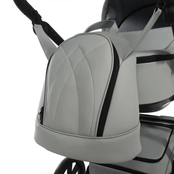 Junama Space Eco Leatherette 3 in 1 Pram - Grey Junama