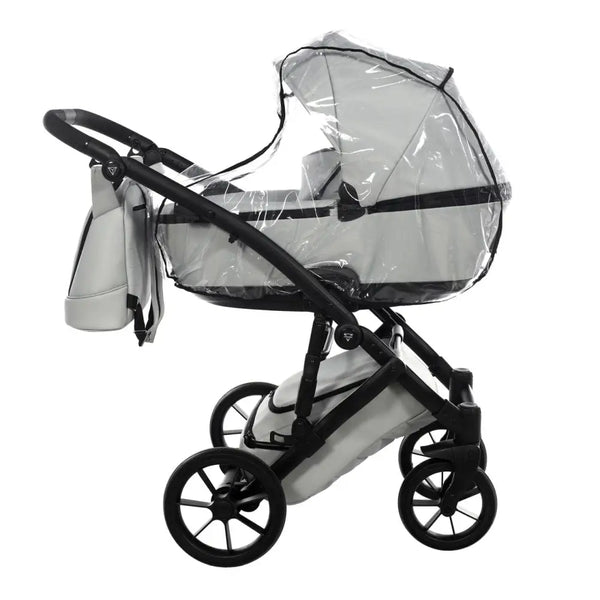 Junama Space Eco Leatherette 3 in 1 Pram - Grey Junama