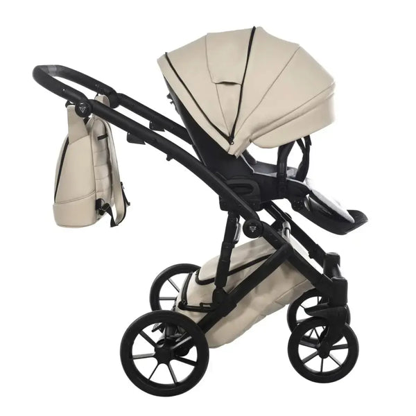 Junama Space Eco Leatherette 3 in 1 Travel System - Latte Junama