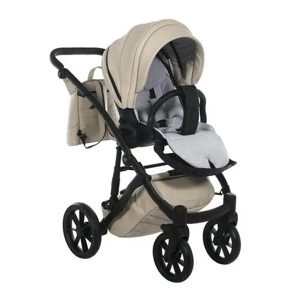 Junama Space Eco Leatherette 3 in 1 Travel System - Latte Junama