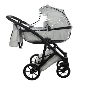 Junama Space Eco Leatherette 4 in 1 Pram with Isofix Base - Grey Junama