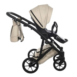 Junama Space Eco Leatherette 4 in 1 Travel System with Isofix Base - Latte Junama
