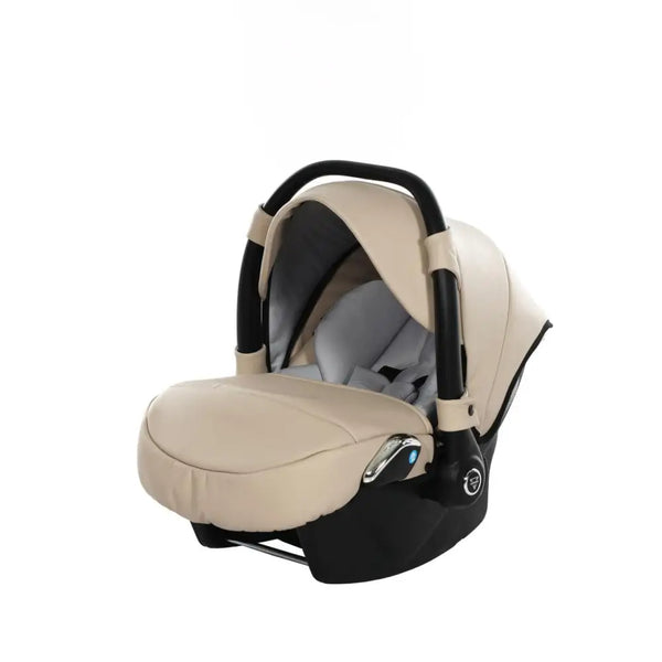 Junama Space Eco Leatherette 4 in 1 Travel System with Isofix Base - Latte Junama
