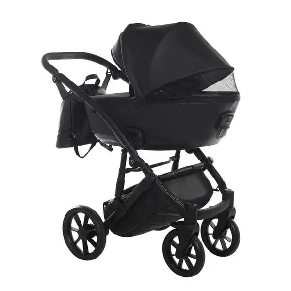 Junama Space Eco Leatherette 4 in 1 Travel System with Isofix - Black Junama