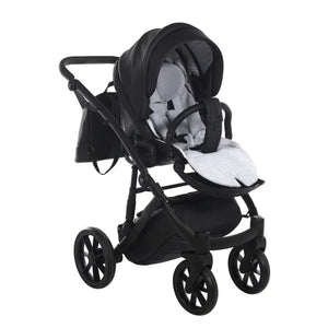 Junama Space Eco Leatherette 4 in 1 Travel System with Isofix - Black Junama