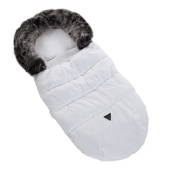 Junama White Sleeping Bag / Footmuff – Universal