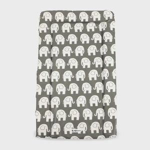 My Babiie Changing Mat - Grey Elephants