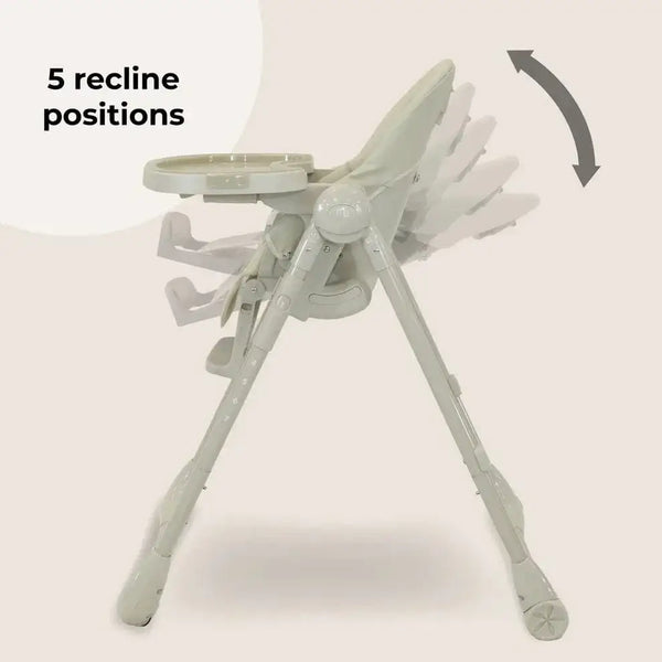 My Babiie Luxe Highchair in Oatmeal My Babiie