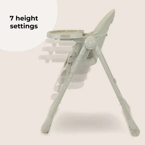 My Babiie Luxe Highchair in Oatmeal My Babiie