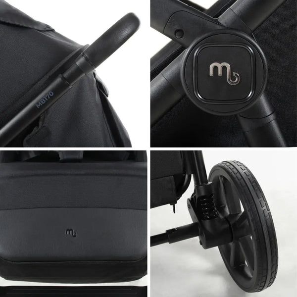 My Babiie MB170 Plus With Raincover - Black My Babiie