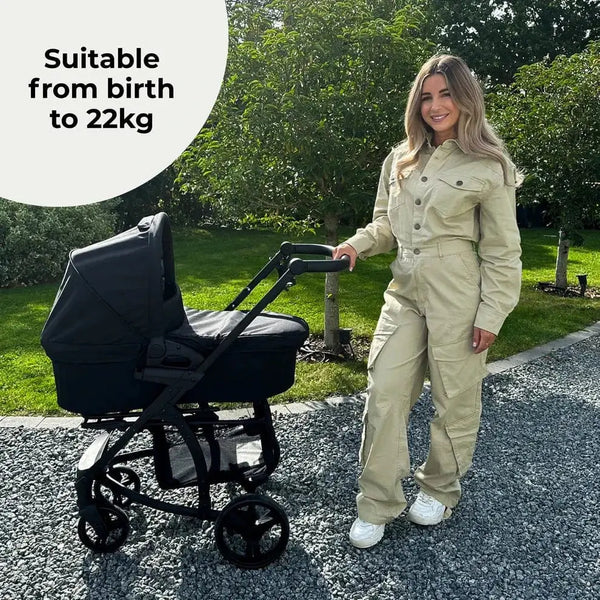 My Babiie MB200i Travel System - Black Leopard General My Babiie