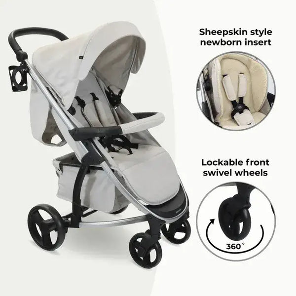 My Babiie MB200i Travel System - Oatmeal General My Babiie