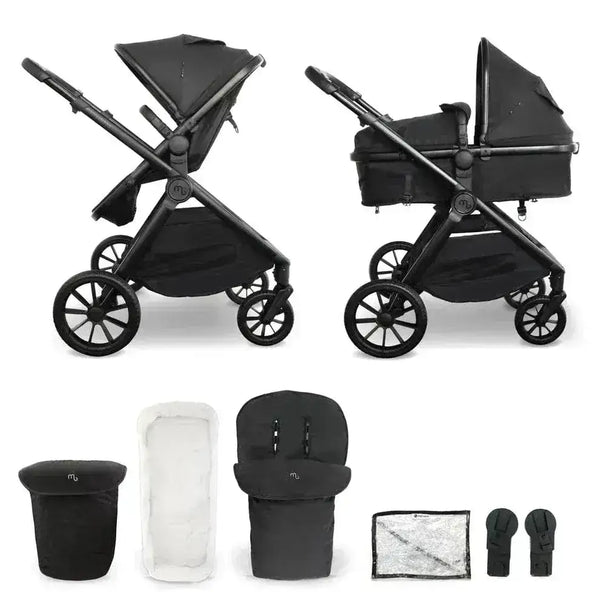 My Babiie MB220 2-in-1 Pramette – Black My Babiie