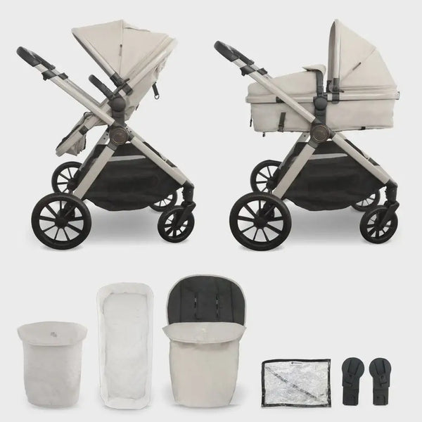 My Babiie MB220 2-in-1 Pramette in Ivory My Babiie