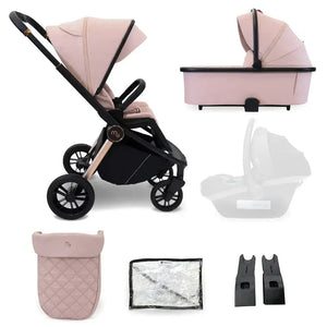My Babiie MB450 2 in 1 Travel System - Pink General My Babiie