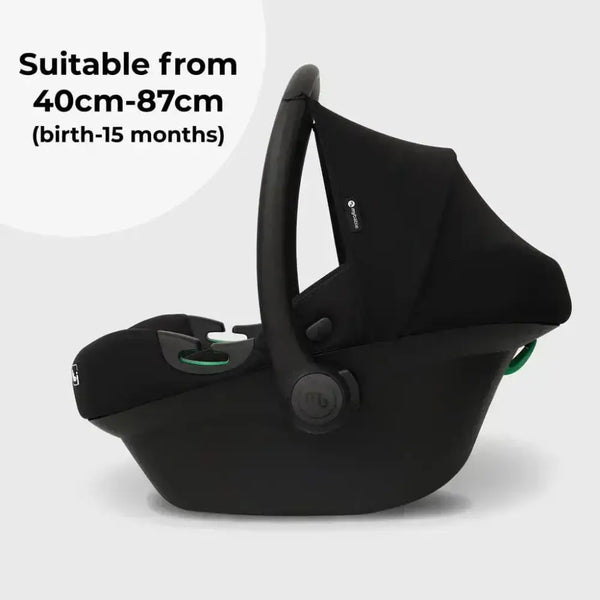 My Babiie MB450 Luxe 3-in-1 Travel System – Black My Babiie
