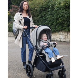 My Babiie MB450 Luxe 3-in-1 Travel System with Spin and Slide All Stages Bundle – Mink