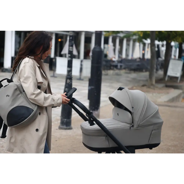 My Babiie MB450 Luxe 3-in-1 Travel System with Spin and Slide All Stages Bundle – Mink