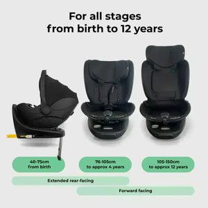 My Babiie MB450 Luxe 3-in-1 Travel System with Spin and Slide All Stages Bundle – Mink My Babiie
