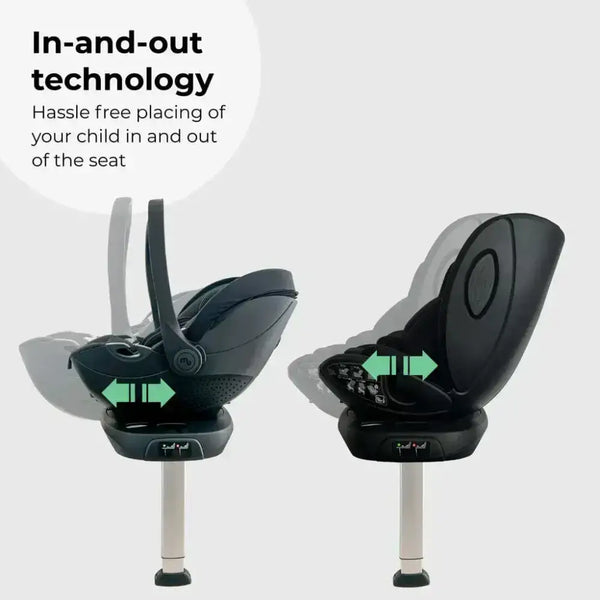 My Babiie MB450 Luxe 3-in-1 Travel System with Spin and Slide All Stages Bundle – Feather My Babiie