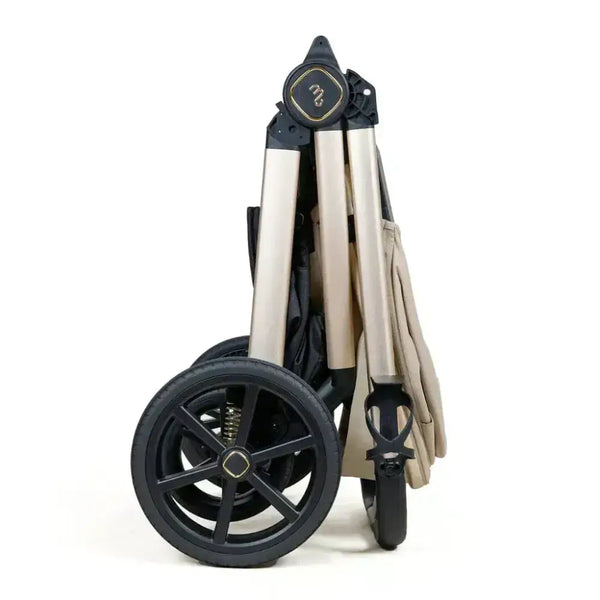 My Babiie MB450 Luxe 3-in-1 Travel System with Spin and Slide Car Seat and Isofix – Feather My Babiie