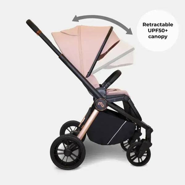 My Babiie MB450 forward and rear facing Pushchair - Pink My Babiie