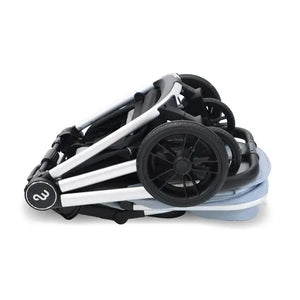My Babiie MB450i 4-in-1 i-Size Travel System with Spin & Slide ISOFIX Base – Steel Blue