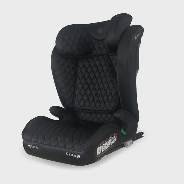 My Babiie MBCS23 i-Size (100-150cm) High Back Booster Car Seat - Black My Babiie