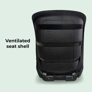 My Babiie MBCS23 Lite i-Size (100-150cm) High Back Booster Car Seat - Black My Babiie