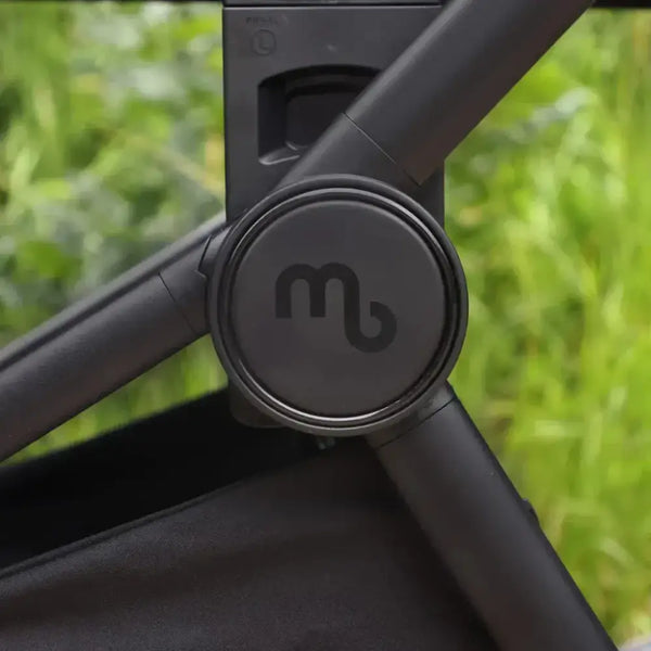 My Babiie Travel System 3 in 1 i-Size With Spin 360 Car Seat and Isofix - Black My Babiie