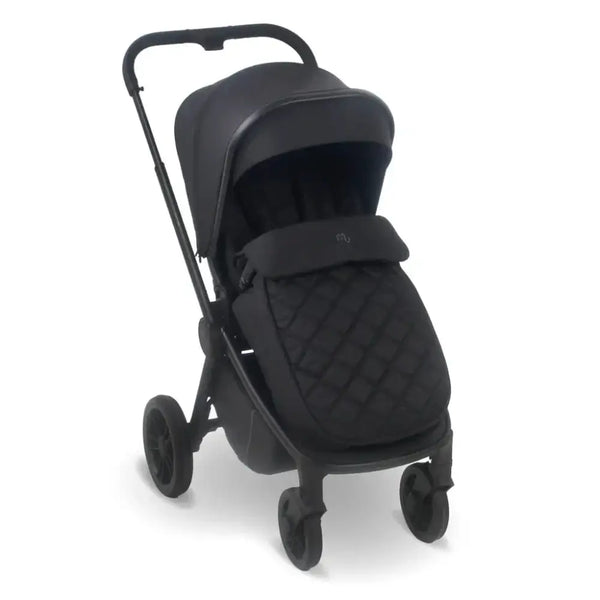 My Babiie Travel System 3 in 1 i-Size With Spin 360 Car Seat and Isofix - Black My Babiie