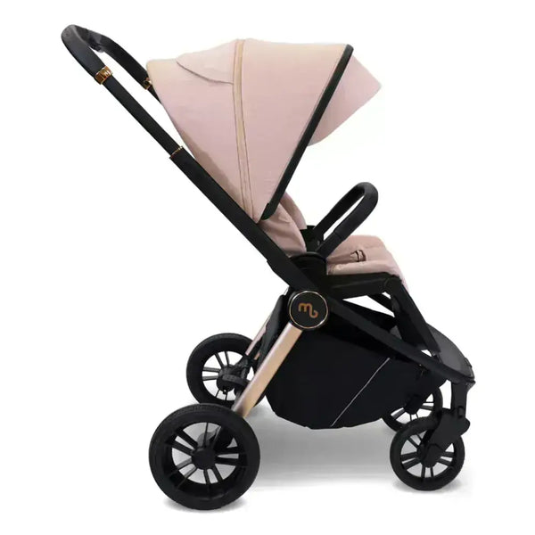 My Babiie Travel System 3 in 1 MB450 i-Size 360 Spin Car Seat with Isofix - Pastel Pink My Babiie