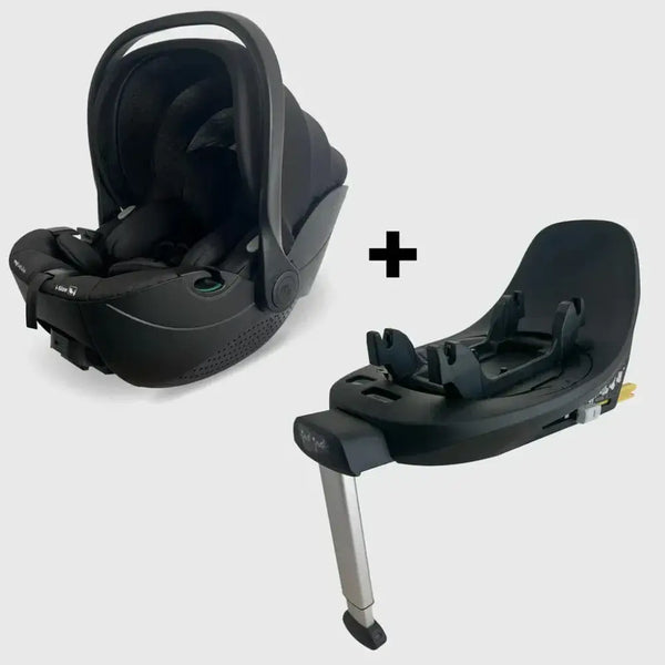 My Babiie Travel System 3 in 1 - MB450 i-Size 360 Spin Car Seat With Isofix- Steel Blue My Babiie