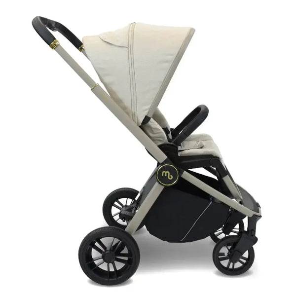 My Babiie Travel System 3 in 1 - MB450 i-Size With Spin 360 Car Seat and Isofix - Ivory My Babiie